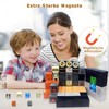 Astrevo Magnetische Bausteine 65 Stück, Magnetspiel kinderspielzeug für Jungen und
