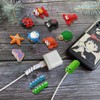 EHDWXVZM 15-Piece Cartoon Animal Data Cable Cover and 7-Piece Wire