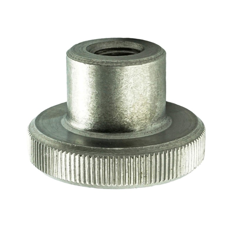 M4 (2 pieces) knurled nuts, high shape, stainless steel VA
