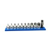 10 PC. 1/4 IN DR. STUBBY HEX METRIC DRIVER SET