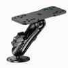 LOKTENWO Aluminum Alloy Fish Finder Mount, Marine Electronic Mount