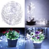4 x Fairy Lights Battery Operated, Silver Wire Chains 8