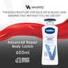 Vaseline Intensive Care Advanced Repair Unscented Lotion 600ml, Ultra-Hydrating with