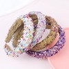 Brihasory Sequin Rhinestone Headbands for Women and Girls Crystal Jeweled