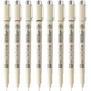 Sakura Micron Pen Set | 01 (.25mm) Micron Pen, 8