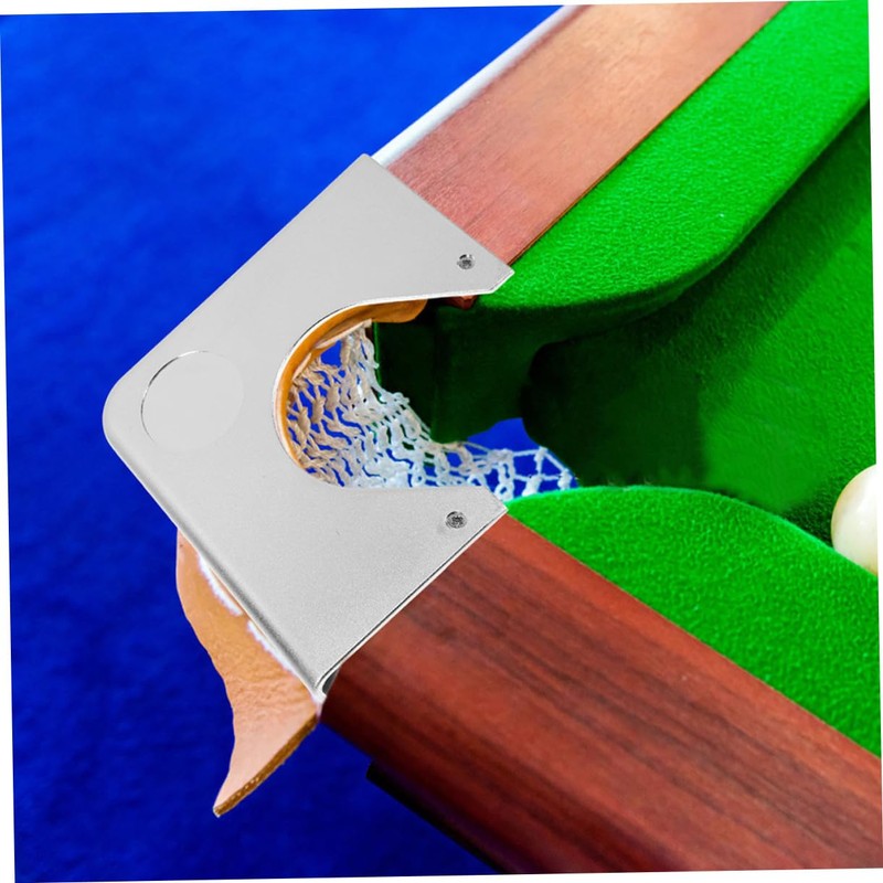 Mikinona 4pcs Metal Corner Plate for Billiard Table Stylish Corner