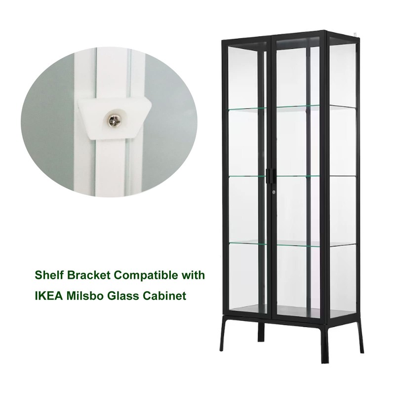 PIAOLGYI Shelf Bracket for IKEA Milsbo Indoor Greenhouse Cabinet,Accessories Compatible