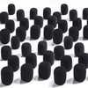 Weewooday 50 Pieces Mini Foam Microphone Windscreen Headset Mic Covers