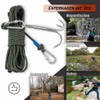 PIOSRTRR Grappling Hook with Rope Including Throwing Hook and Nylon