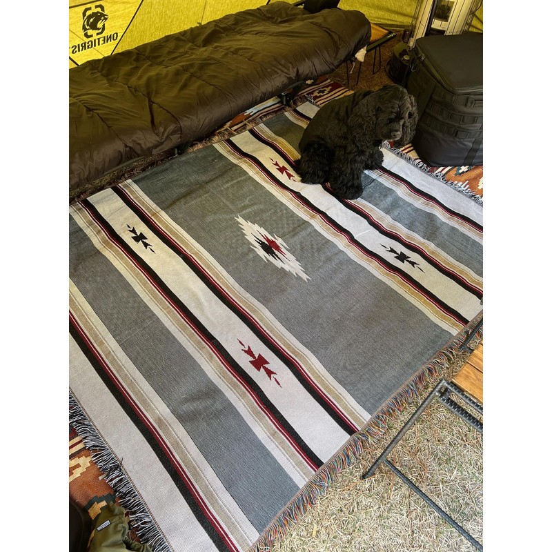 Peel Forest, Camping Blanket, Picnic, Native Pattern, Ortega Pattern, Camping,