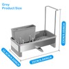 SOVGIZF Sponge Holder for Kitchen Sink,Sink Caddy Organizer with Removable