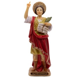 Saint Pancratius | Patron Saint of Children, Jobs, and Health | Christian Home Decoration | 8" Tall | Great Catholic Gift for Baptism, First Holy Communion, Confirmation, Graduation and Housewarming