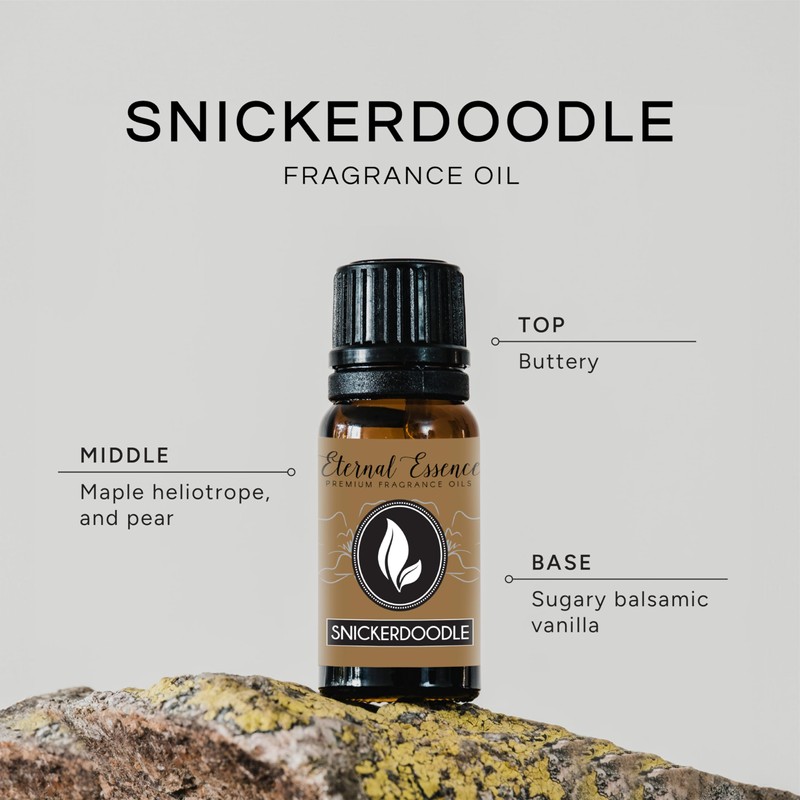Snickerdoodle Premium Grade Fragrance Oil - 10ml - Scented Oil
