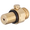 M18x1.5 Thread CO2 Tank Brass Pin Valve Adapter Replacement for