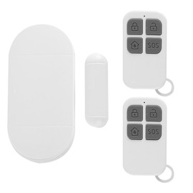 ZONADAH Door Alarm Sensor Entry Burglar Alert Wireless Remote Window Alarm 2 Remote Controls 130 dB Alarm Sensor Security Alarm Warning System for Home Shop Kids Safety