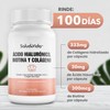SaludVida Biotina, Ácido Hialurónico y Colágeno - 100 Cápsulas