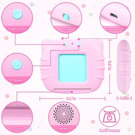 BestJJ Toddler Toys Age 1-4, Montessori Toys for Babies, Educational Learning Toys for 1 2 3 Year Old Boys and Girls, Speech Therapy Toys, 224 Sight Words Talking Flash Cards