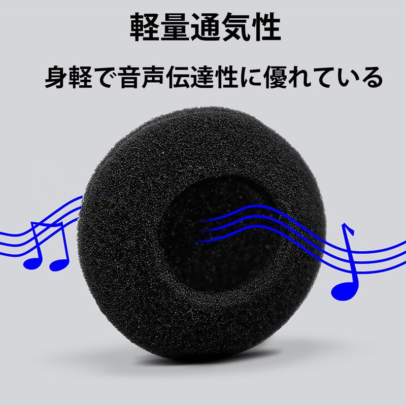 LUYING Earpads Headphone Covers Headphones Replacement High Elasticity Durable Earpads