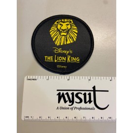 King Disney's The Lion King Embroiderd 3" Iron on Patch