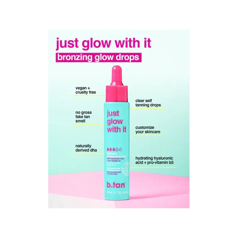 B.tan Just Glow With It Bronzing Glow Drops