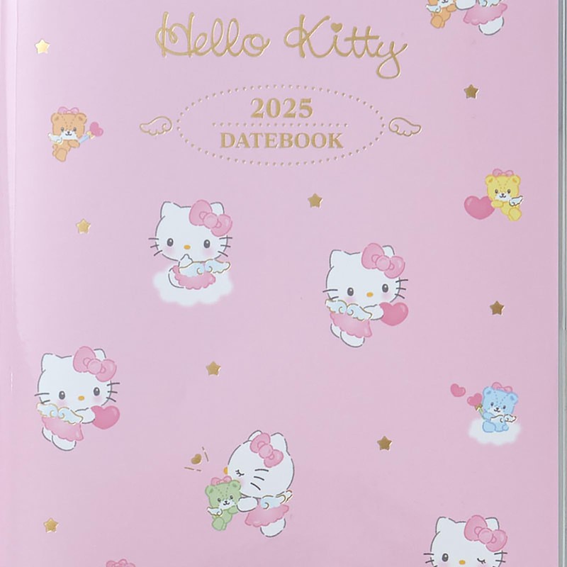 サンリオ(SANRIO) B6デイトブック ハローキティ 2025年 手帳 (2024年10月はじまり) 予定シール付き しおり付き 454681