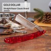 Straight edge razor men without stabilizer barber straight razor with