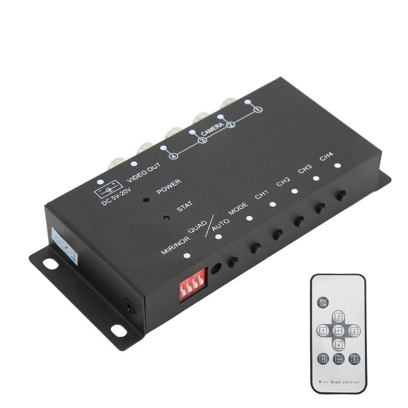 Mobile Digital Video Splitter 4 Channel Mini Video Splitter 720P