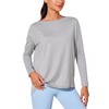 CRZ YOGA Womens UPF 50+ Lightweight Long Sleeve Workout Shirts