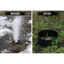 Stoneking Armor Yard Guard – Universal Sprinkler Head & Landscape Light Protector – Prevent Weed Whacker & Mower Damage – Modular, Connectable – Made in USA, Recycled Plastic