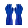 kitchen-star Ultimate Rubber Household PVC Gloves with Comfortable Cotton Lined,