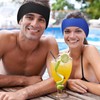 2Pcs Swimming Headband, Adjustable Ear Headband Waterproof Swim Head Band