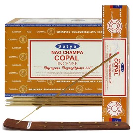 Copal Incense Sticks and Incense Stick Holder Bundle Insence Insense Satya Incense