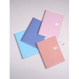 Popo Fancy Life Spring Notebook 10 color thick notebook student handwriting math study incorrect answer study note / 라이프 스프링 노트 10 color 두꺼운 공책 학생 필기 수학 공부 오답 스터디 노트