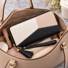 Women's Long Zipper Wallet for Everyday Organization – PU Leather