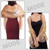 FLZONHUT Stole for Evening Dress, Silk Satin Scarves and Scarves,