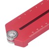Table Saw Limit Fence Aluminum Alloy Red Retractable Adjustable Table