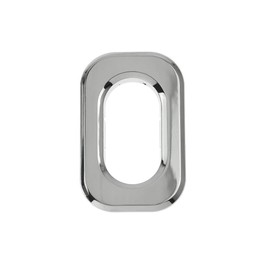 HCmotorku Motorcycle Accent Antenna Housing Hole Cover Fit for Harley Touring Street Glide Road Glide Road King 2006-2022 Chrome