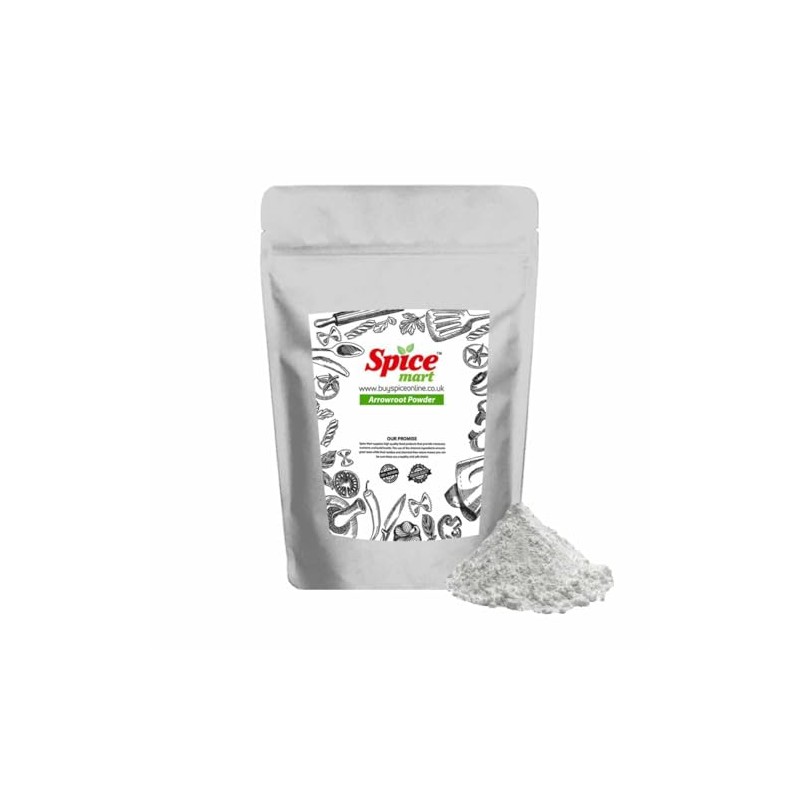 Arrowroot Powder | Starch Flour Premium Quality Free UK P&P