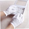 IWOWHERO 12 Pairs Cotton Gloves for Jewelry Handling and Outdoor