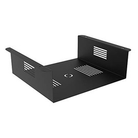 Oeveo Under Mount 242-12W x 4H x 11D | Under Desk Computer Mount for Small Form Factor SFF Computers | UCM-242