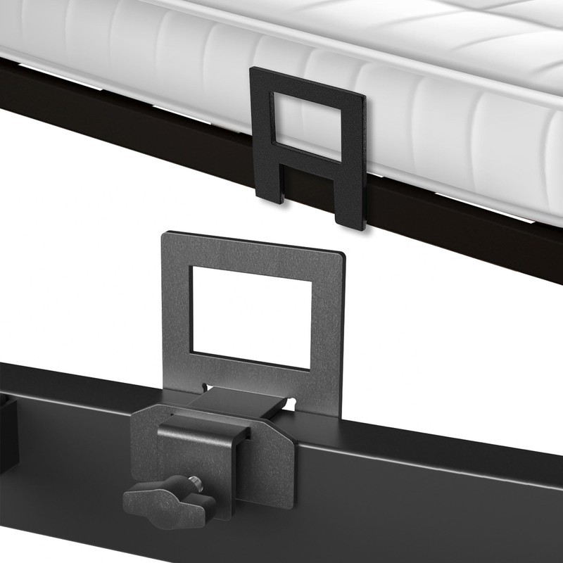 SHOANED Adjustable Non Slip Mattress Gaskets for Metal Bed Frame