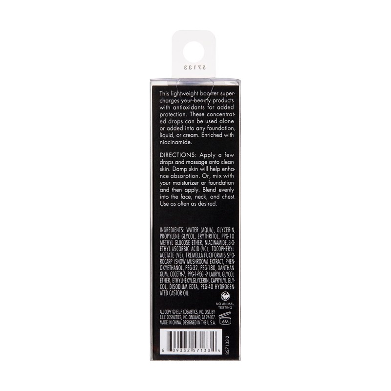 e.l.f. CosmeticsAntioxidans Booster Drops Vitamin Enriched Formula 1.5ml