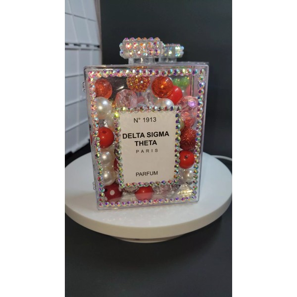 Custom Red Perfume Case