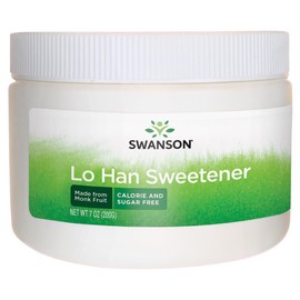 Swanson Purelo Lo Han Sweetener (Monk Fruit) 7 Ounce (200 g) Pwdr