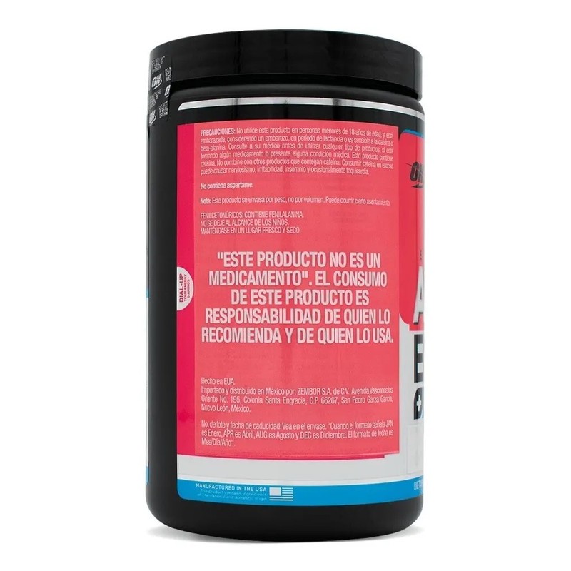 Amino Energy On Aminoácidos Electrólitos Sandía