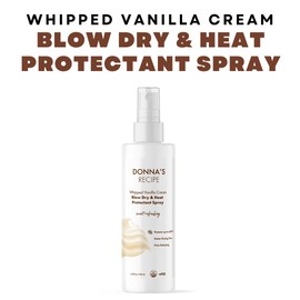 Donna's Tabitha Brown Blow Dry & Heat Protectant Spray Whipped Vanilla Cream