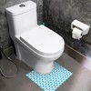 Drydiet 100 Pcs Disposable Toilet Mats Absorbent Toilet Floor Protector