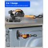 2PCS Retractable T-Slot Tie Down Ratchet Strap for Models with