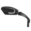 Stainless Steel Foldable Rearview Mirror Retroreflector Bike Accessory for Bicycleright
