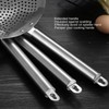 Colander Spoon 3mm Aperture 304 Stainless Steel Fine Filter Comfortable